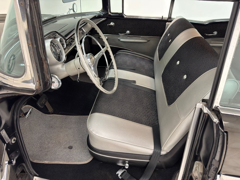 Chevrolet-Bel-air-1957-Onyx-Black-Black-36