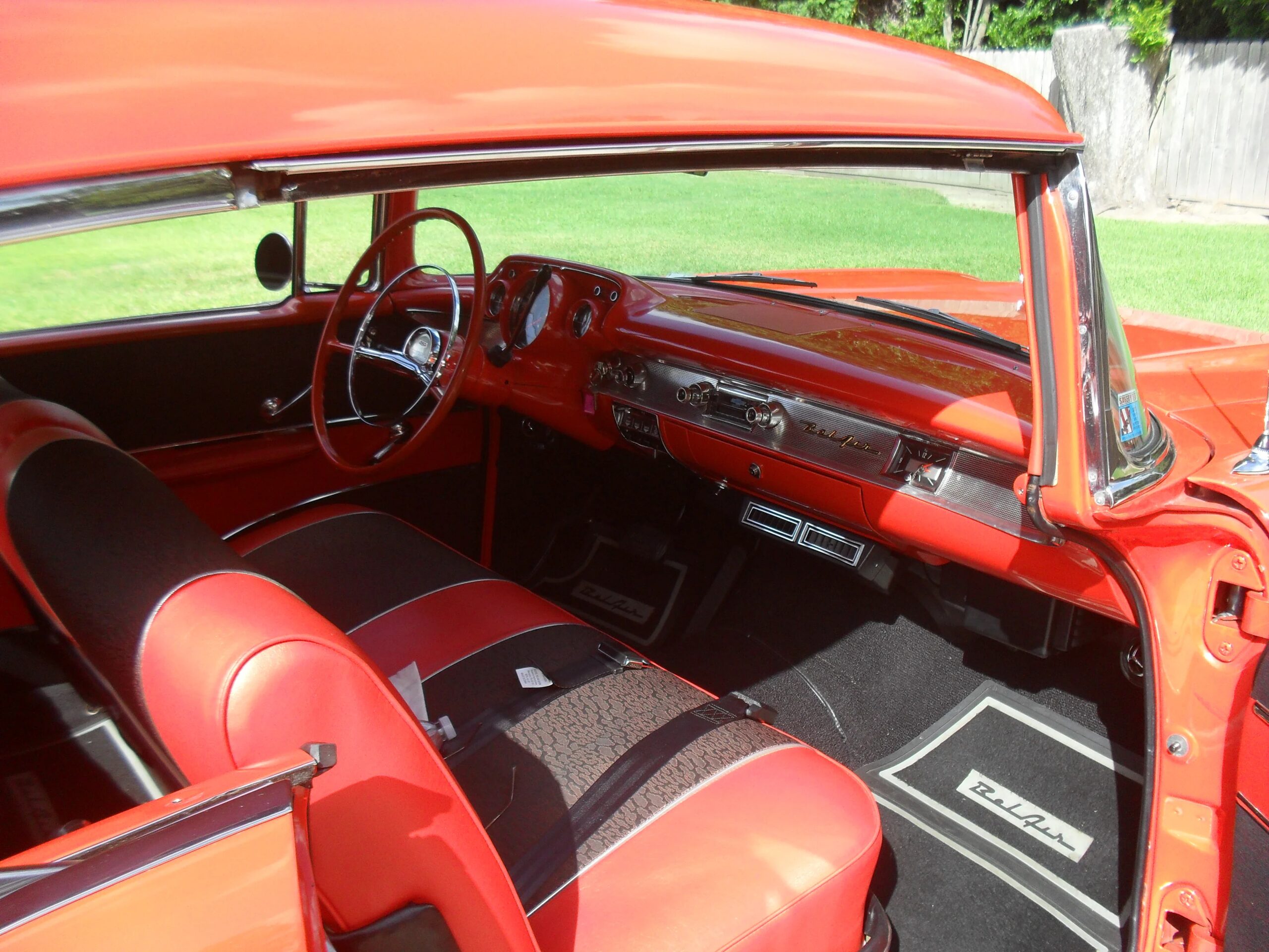 Chevrolet-Bel-air-1957-Red-Red-10