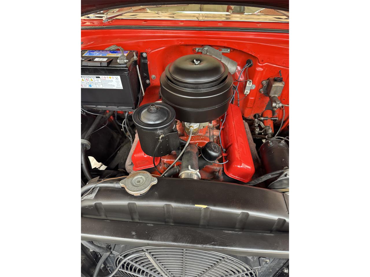 Chevrolet-Bel-air-convertible-1955-Red-and-Beige-Red-and-beige-5