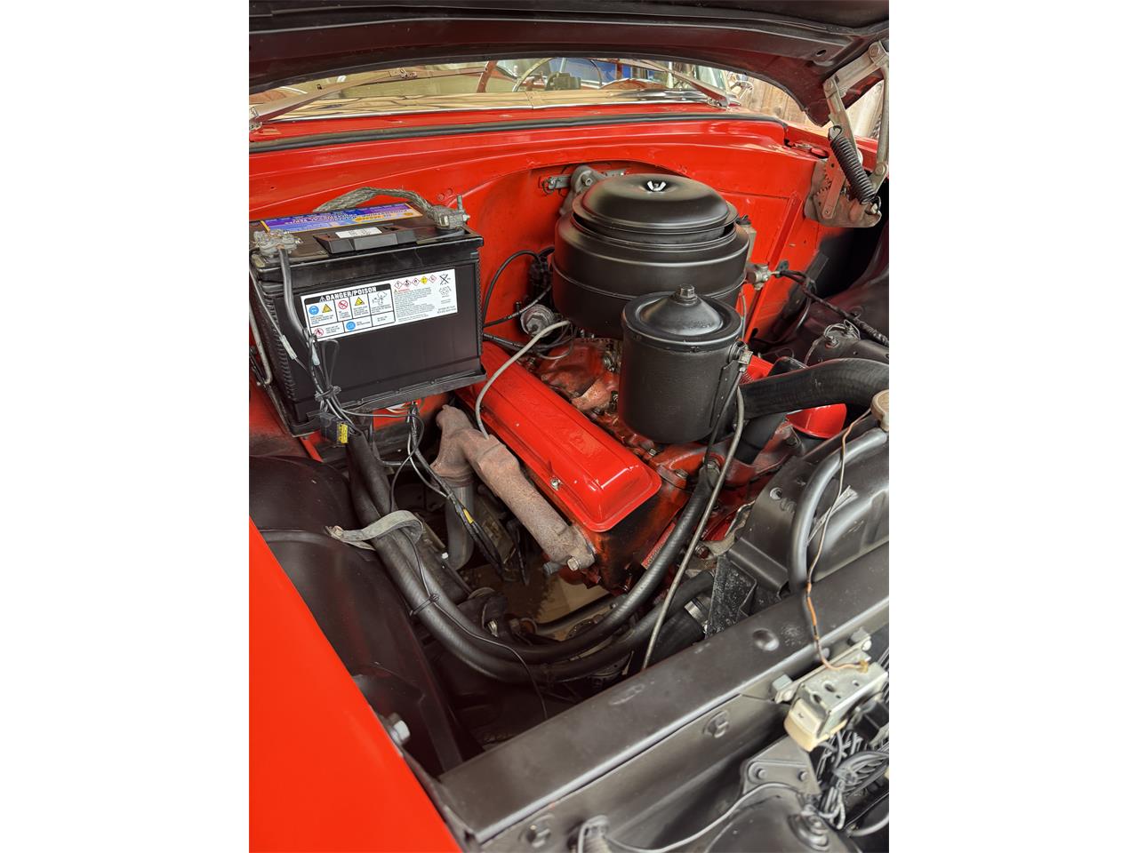 Chevrolet-Bel-air-convertible-1955-Red-and-Beige-Red-and-beige-7