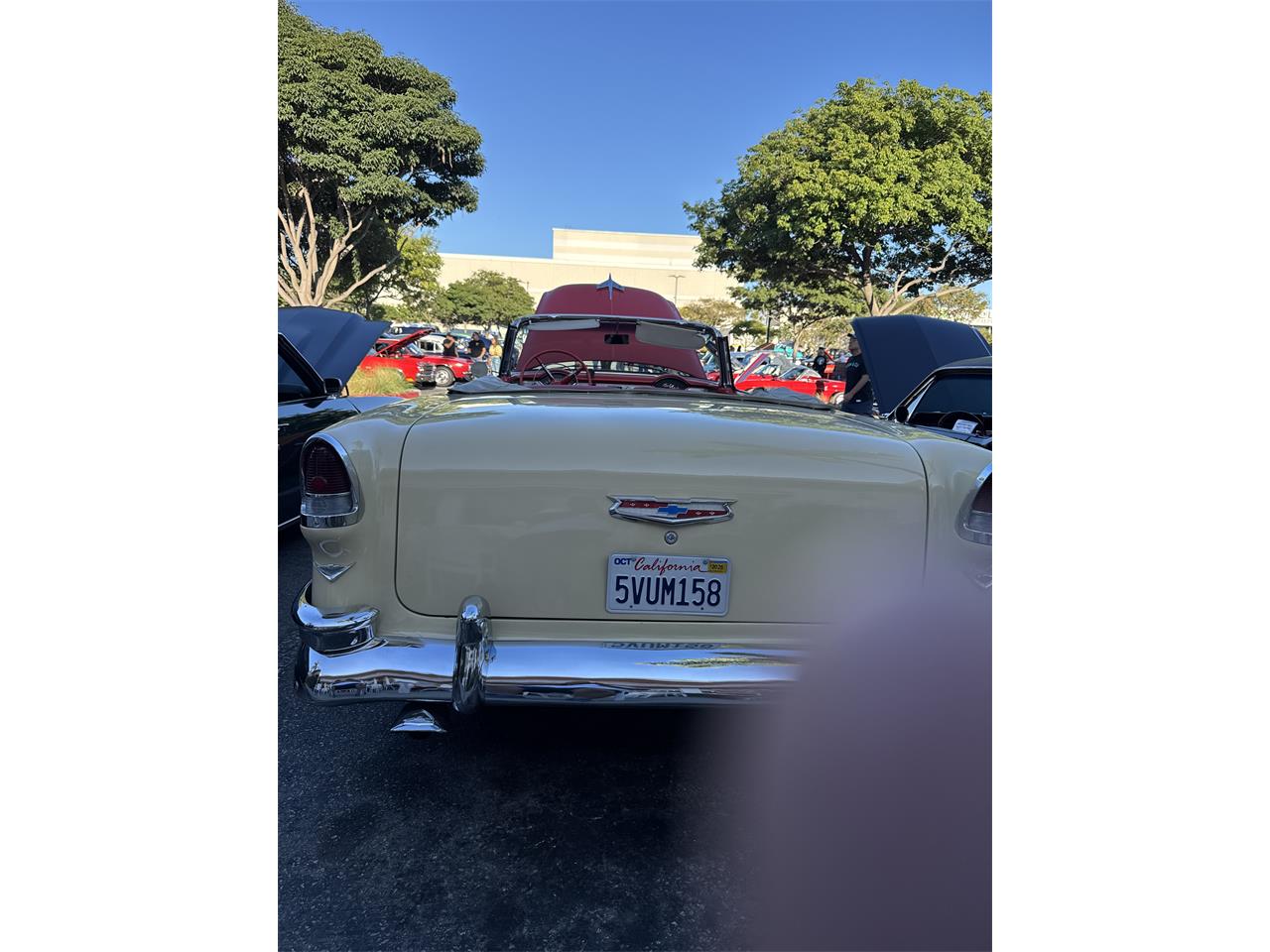 Chevrolet-Bel-air-convertible-1955-Red-and-Beige-Red-and-beige-8