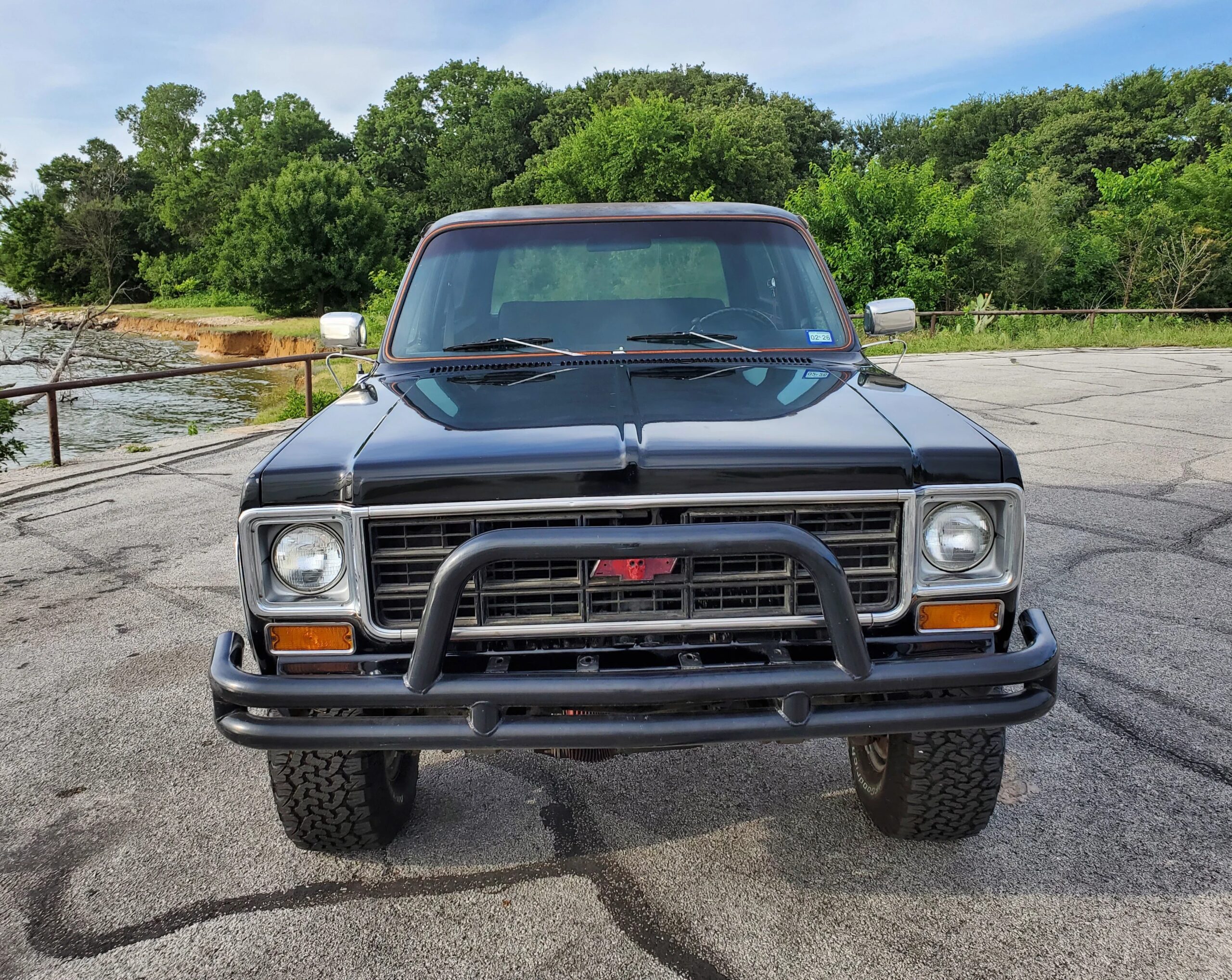 Chevrolet-Blazer-4wd-1977-Black-Black-1