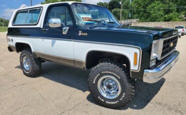 Chevrolet-Blazer-4wd-1977-Green-Black-10