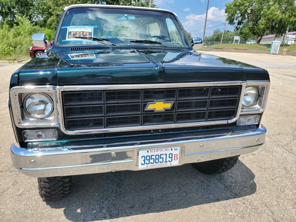Chevrolet-Blazer-4wd-1977-Green-Black-12
