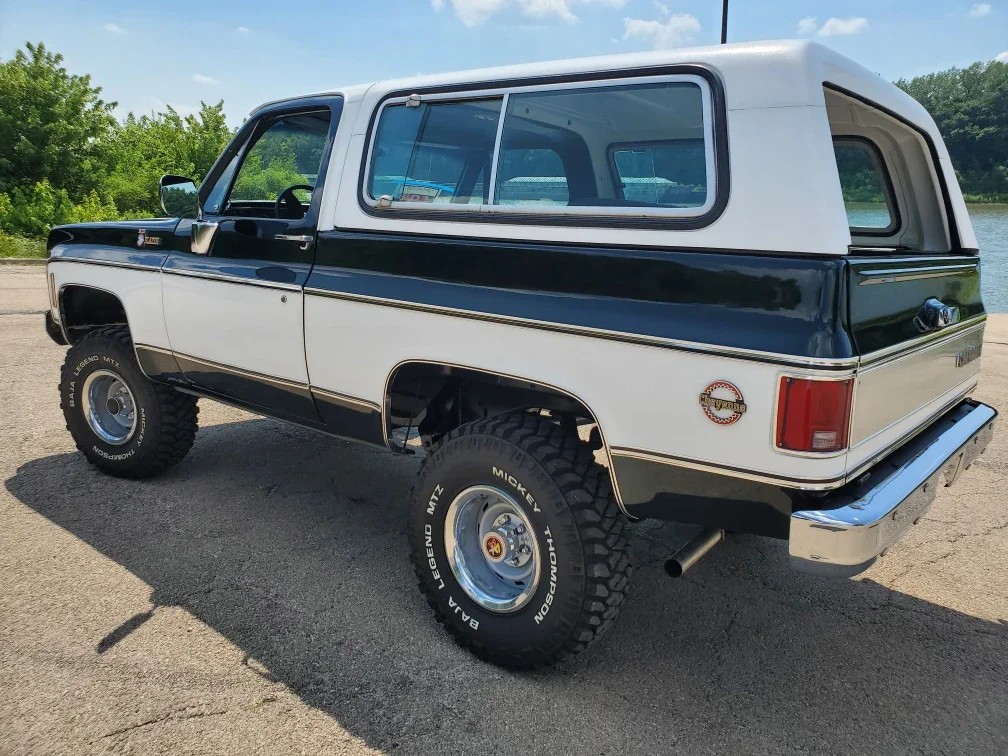Chevrolet-Blazer-4wd-1977-Green-Black-5