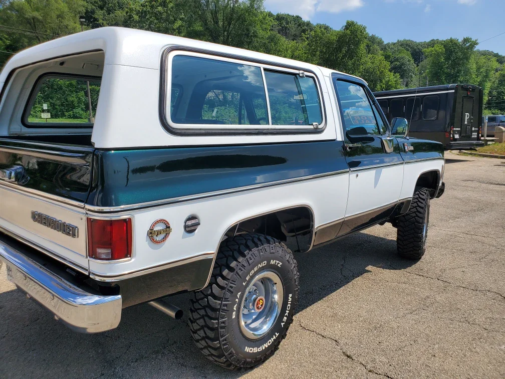 Chevrolet-Blazer-4wd-1977-Green-Black-7