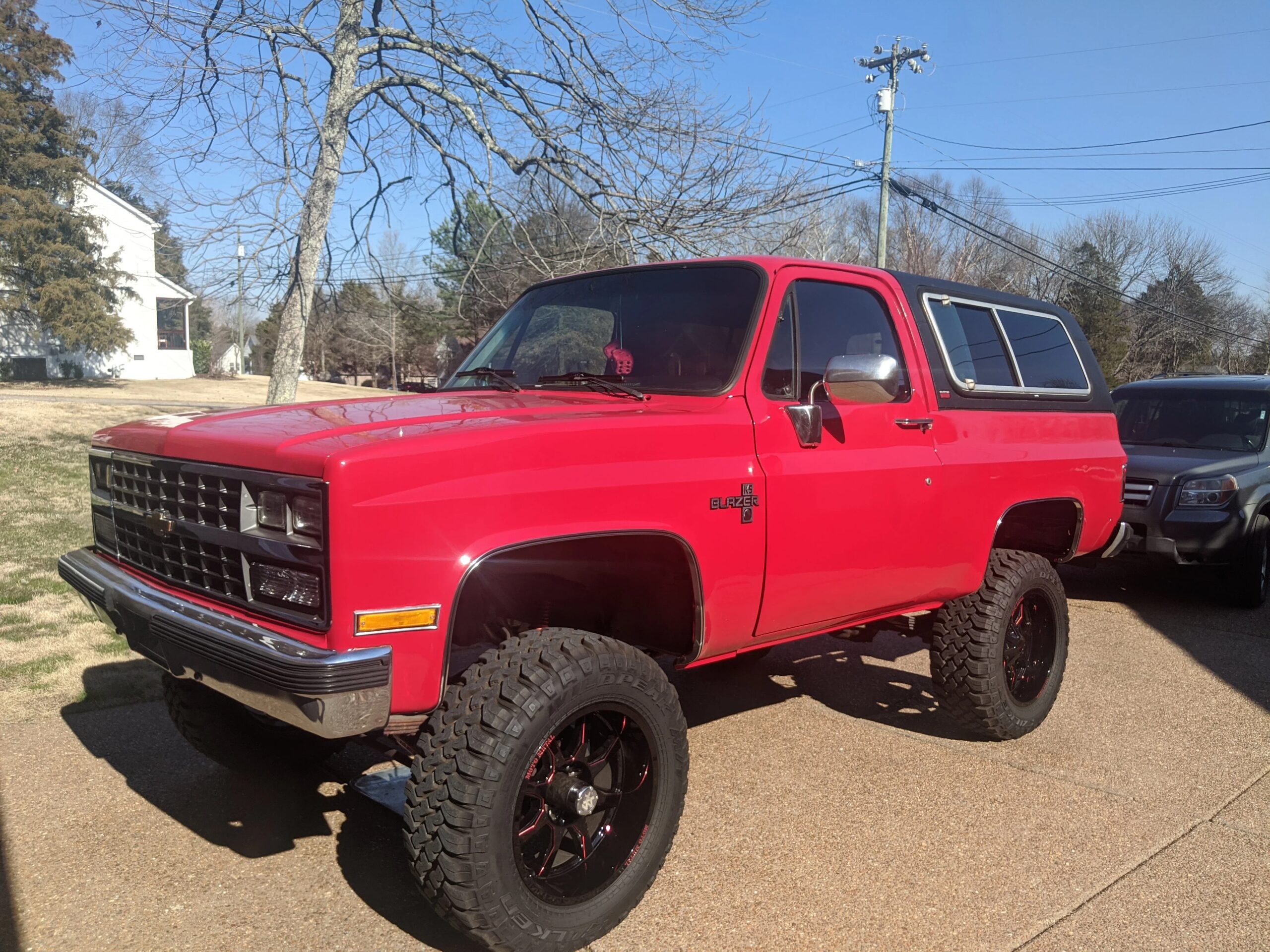 Chevrolet-Blazer-4wd-1989-Red-Black