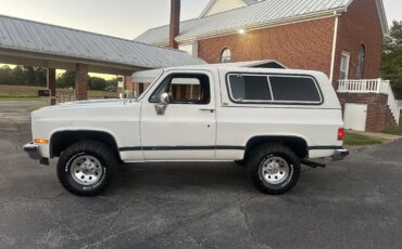 Chevrolet-Blazer-4wd-1989-White-Red