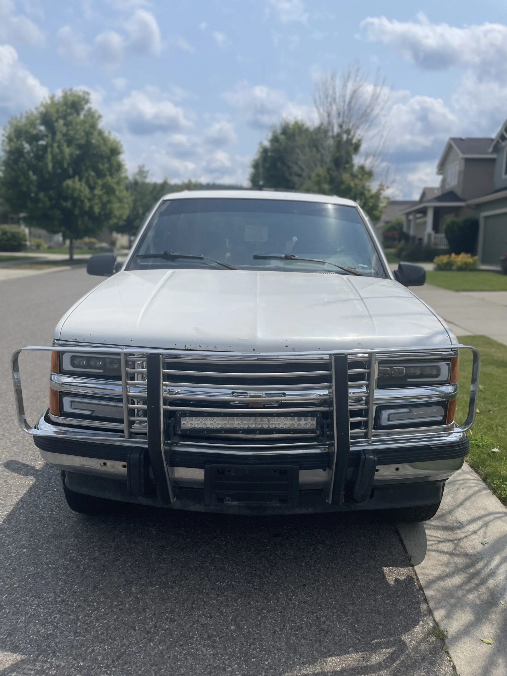 Chevrolet-Blazer-4wd-1992-White-Tan-7