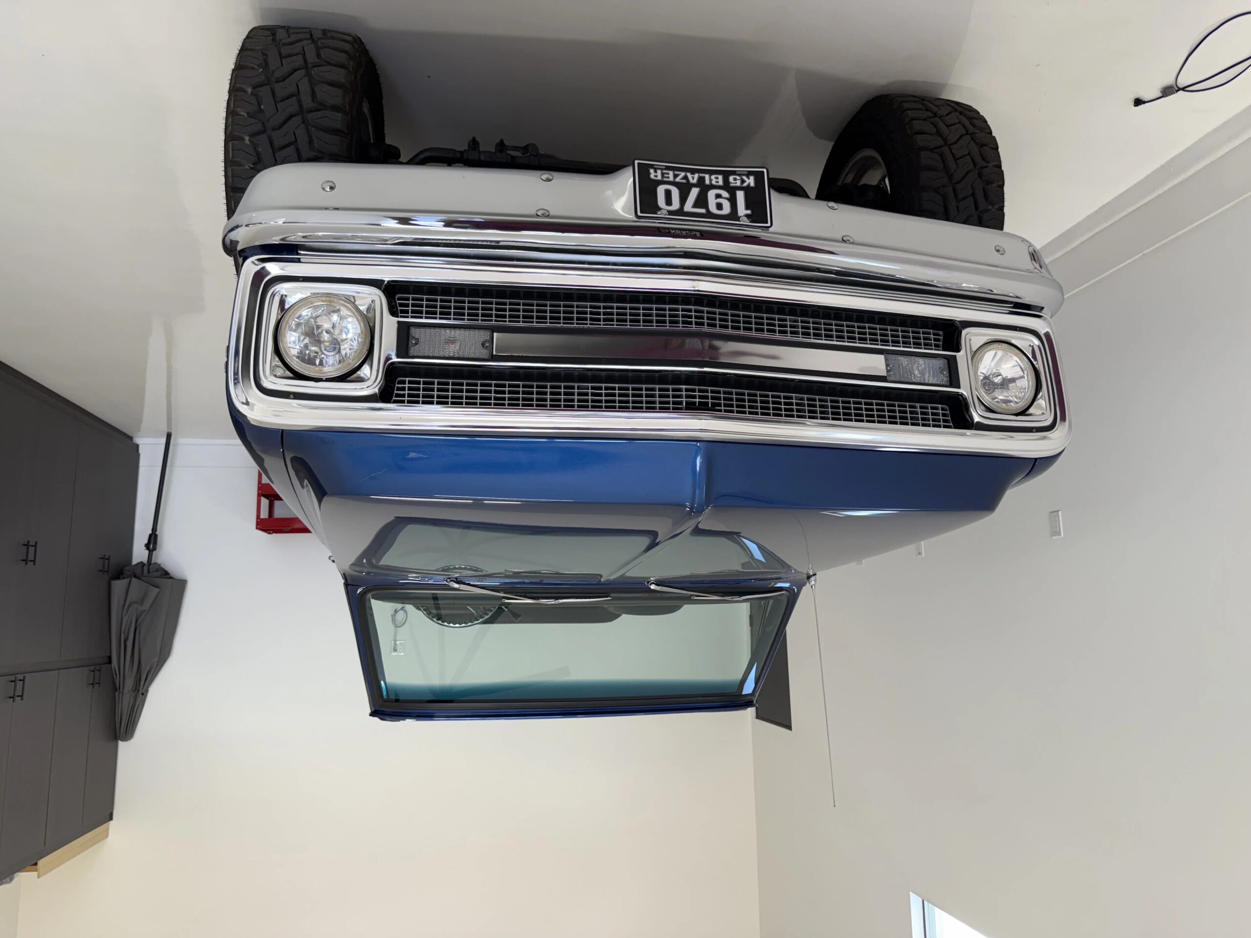 Chevrolet-Blazer-4wd-2-door-1970-Blue-Black