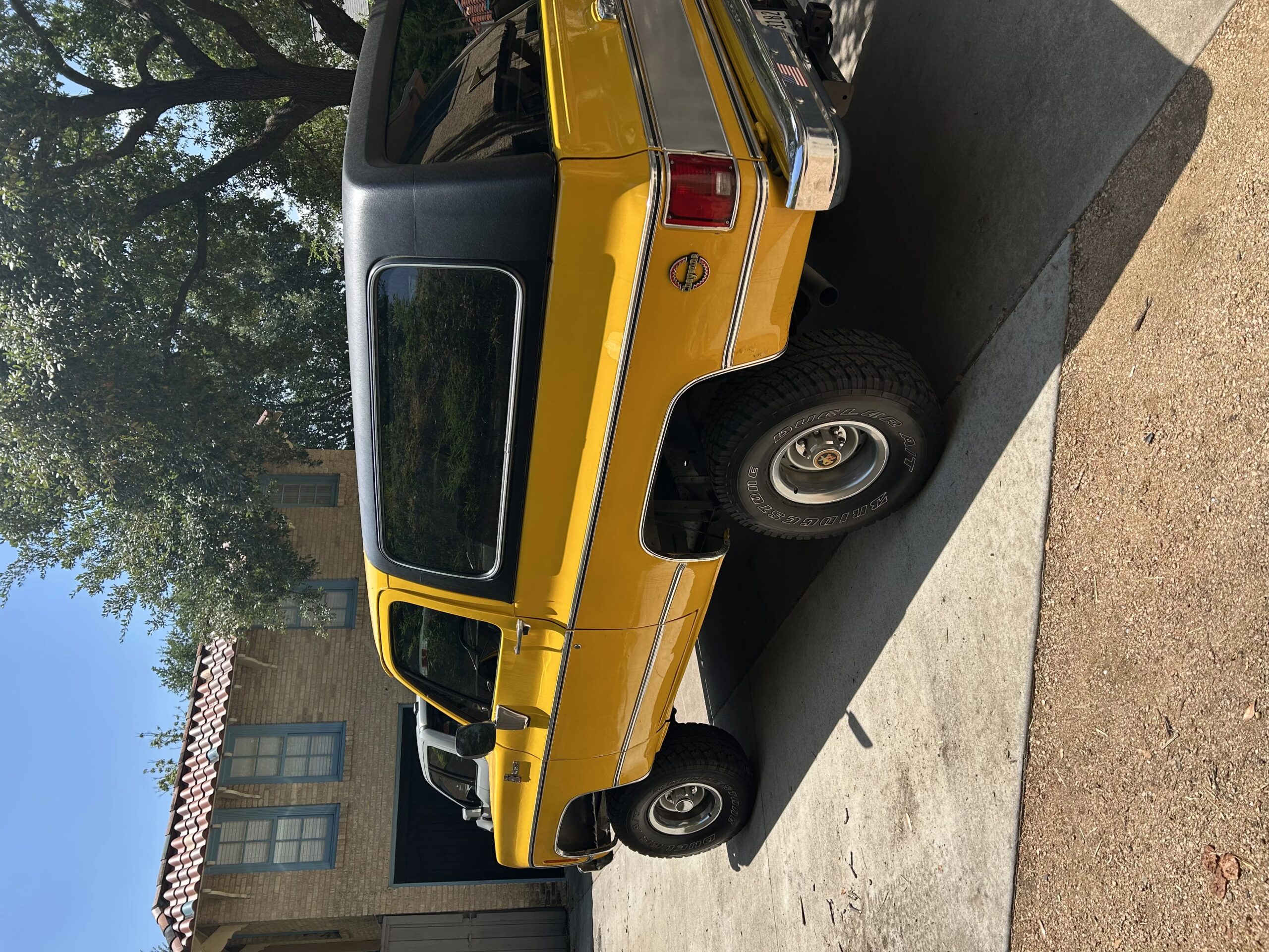Chevrolet-Blazer-4wd-2-door-1979-Yellow-Black-5
