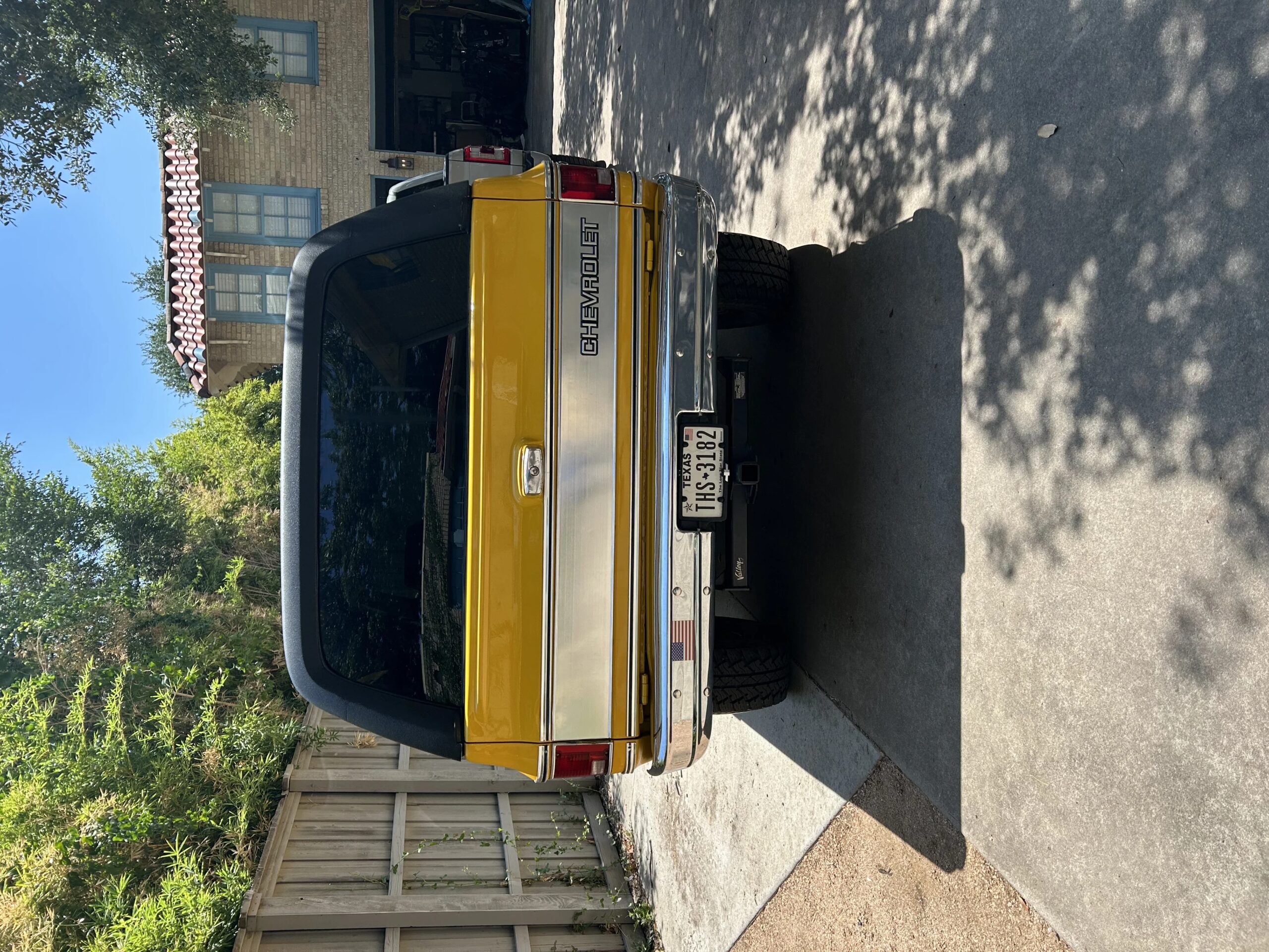 Chevrolet-Blazer-4wd-2-door-1979-Yellow-Black