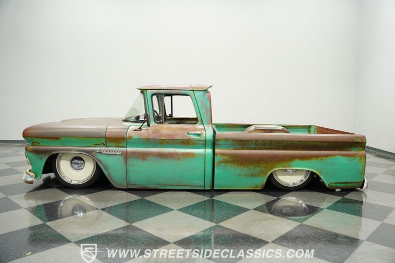 Chevrolet-C10-1960-Turquoise-Black-1