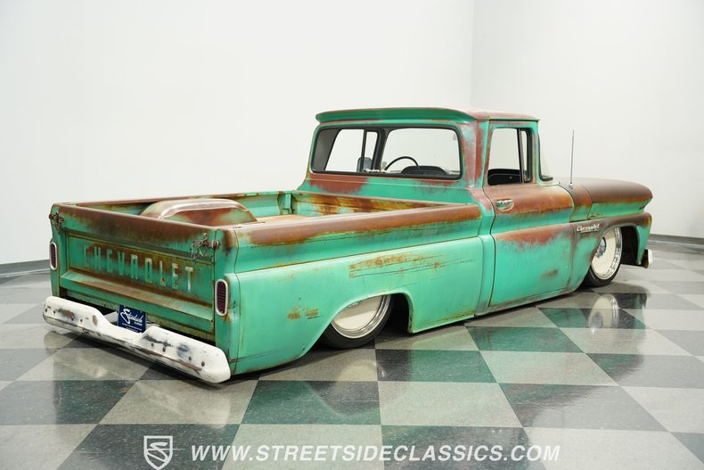 Chevrolet-C10-1960-Turquoise-Black-10