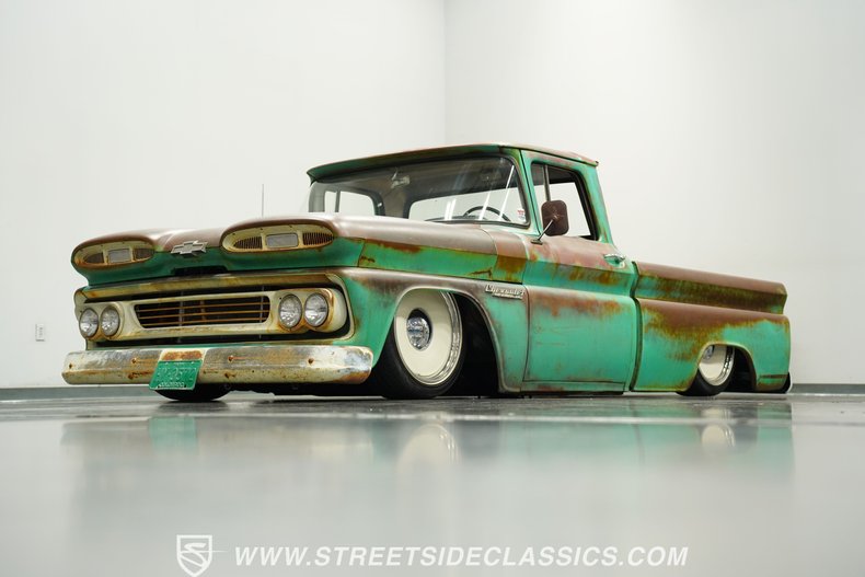 Chevrolet-C10-1960-Turquoise-Black-18