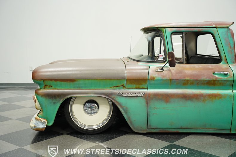 Chevrolet-C10-1960-Turquoise-Black-20