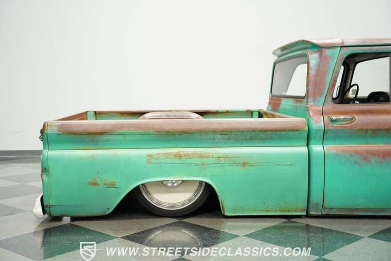 Chevrolet-C10-1960-Turquoise-Black-26