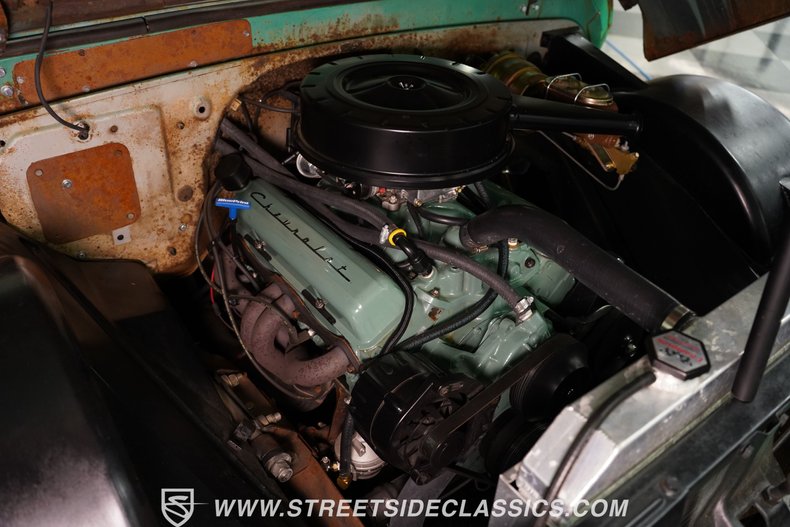 Chevrolet-C10-1960-Turquoise-Black-30