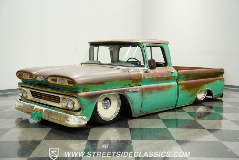Chevrolet-C10-1960-Turquoise-Black-4