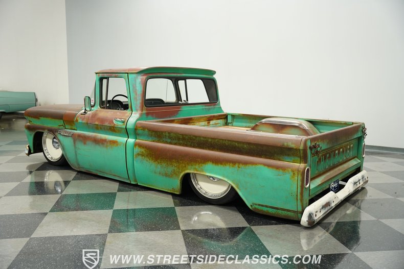 Chevrolet-C10-1960-Turquoise-Black-7