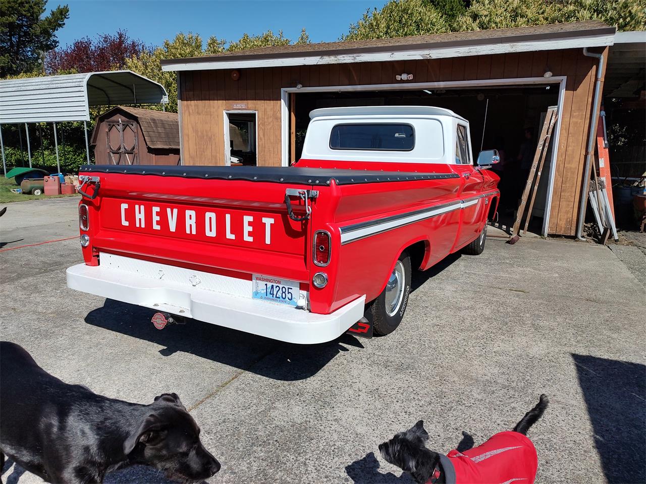 Chevrolet-C10-1966-Red-and-white-Brown-3