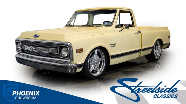Chevrolet-C10-1969-Butternut-Yellow-Black-26