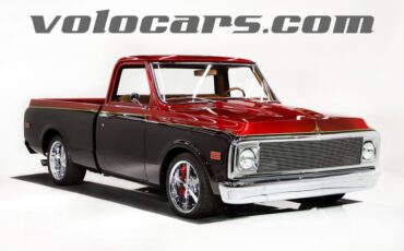Chevrolet-C10-1971-Red-Metallic-Tan-24