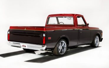 Chevrolet-C10-1971-Red-Metallic-Tan-34