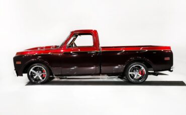 Chevrolet-C10-1971-Red-Metallic-Tan-35