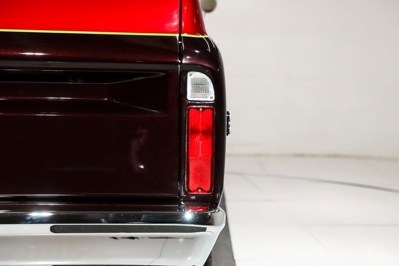 Chevrolet-C10-1971-Red-Metallic-Tan-38