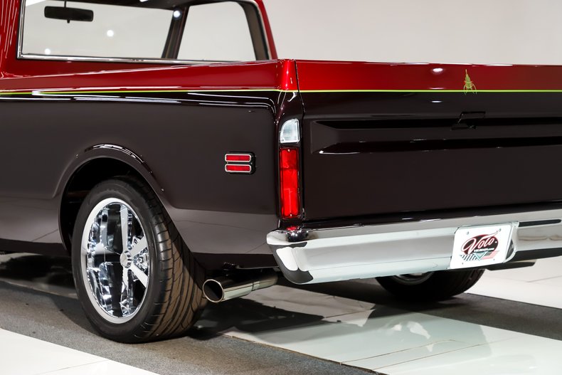 Chevrolet-C10-1971-Red-Metallic-Tan-45