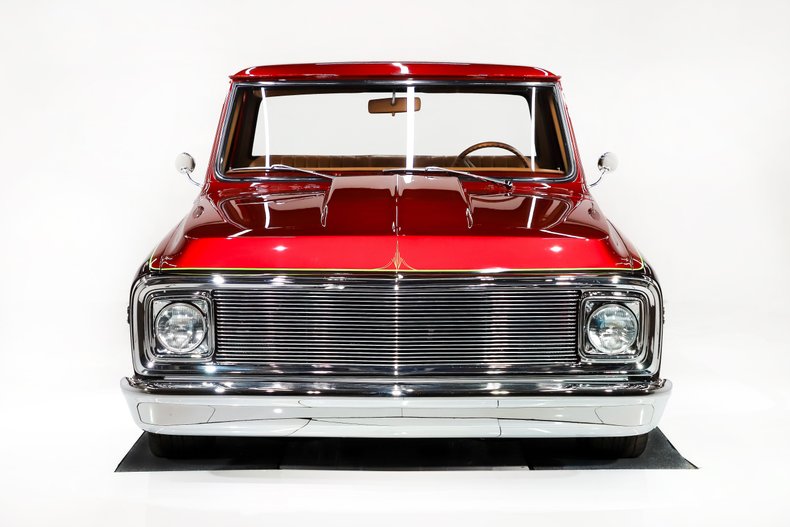 Chevrolet-C10-1971-Red-Metallic-Tan-48