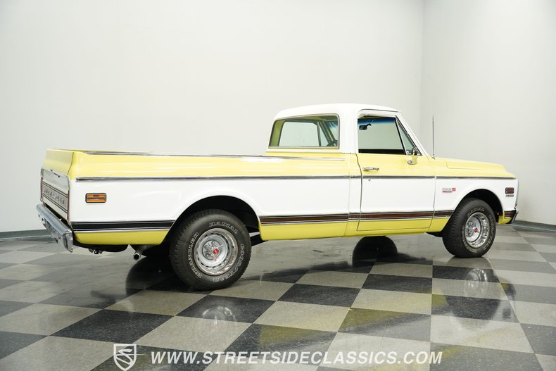Chevrolet-C10-1972-Light-Yellow-Black-1