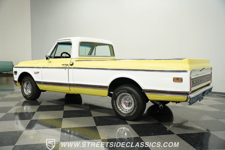 Chevrolet-C10-1972-Light-Yellow-Black-12