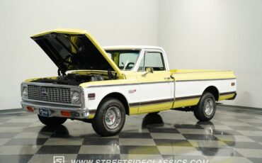 Chevrolet-C10-1972-Light-Yellow-Black-4
