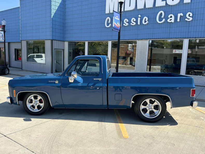 Chevrolet-C10-1979-Medium-Blue-Blue-3