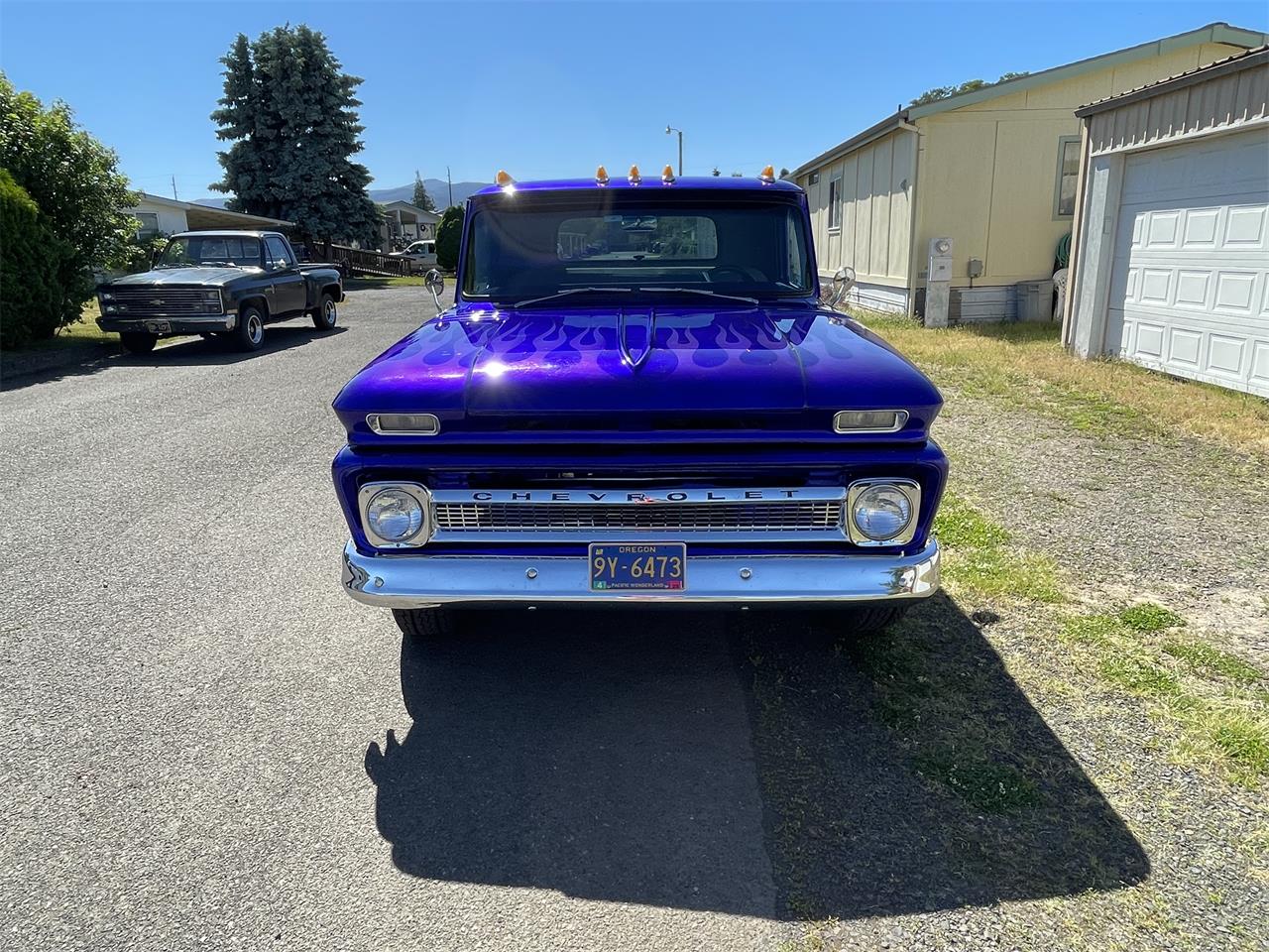 Chevrolet-C20-1965-Purple-Grey-1
