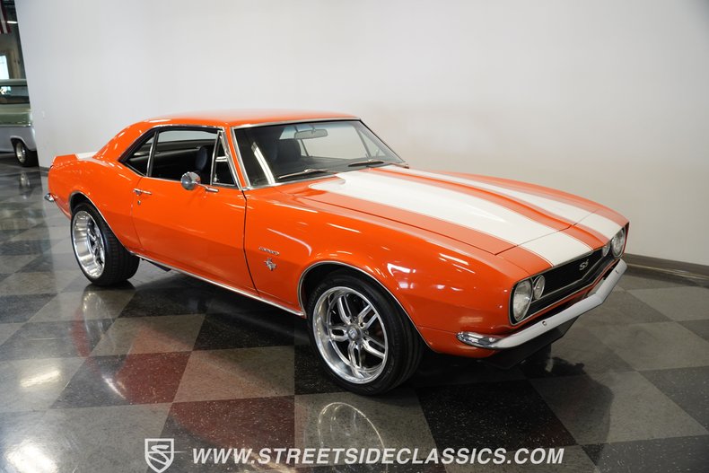 Chevrolet-Camaro-1967-Orange-Black-49