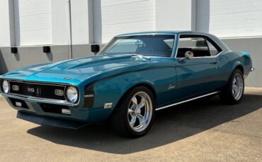 Chevrolet-Camaro-1968-Blue-Black