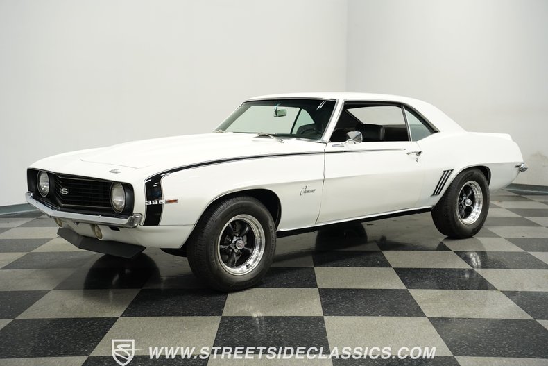 Chevrolet-Camaro-1969-White-Black-12