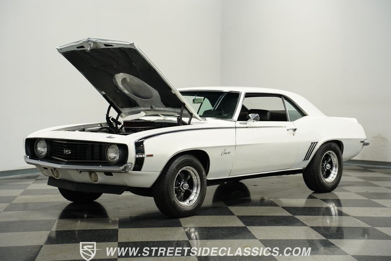 Chevrolet-Camaro-1969-White-Black-27