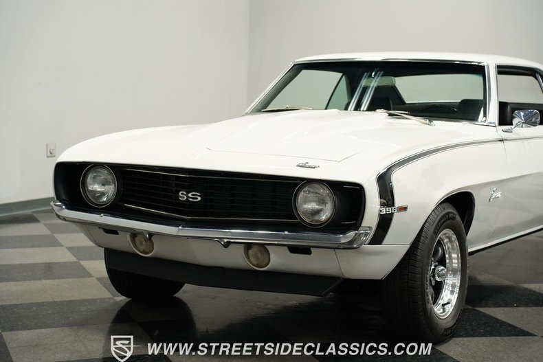 Chevrolet-Camaro-1969-White-Black-5