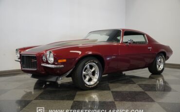 Chevrolet-Camaro-1970-Maroon-Black-1