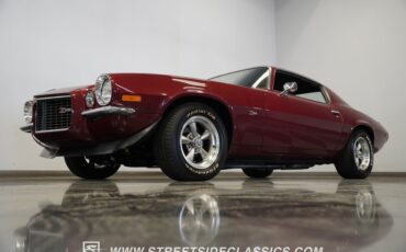Chevrolet-Camaro-1970-Maroon-Black-10
