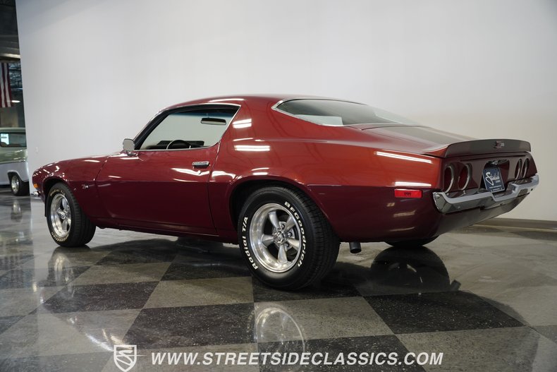 Chevrolet-Camaro-1970-Maroon-Black-2