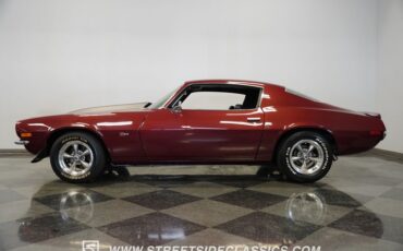 Chevrolet-Camaro-1970-Maroon-Black