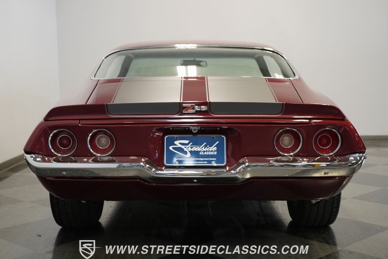Chevrolet-Camaro-1970-Maroon-Black-4
