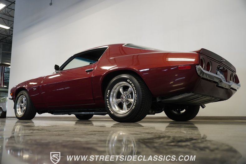 Chevrolet-Camaro-1970-Maroon-Black-45