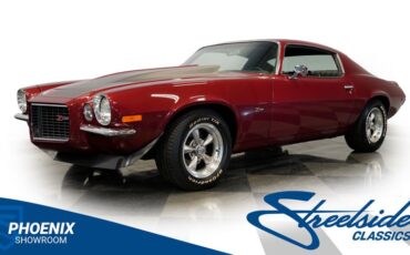 Chevrolet-Camaro-1970-Maroon-Black-7