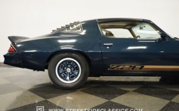 Chevrolet-Camaro-1979-Dark-Blue-Metallic-Tan-10